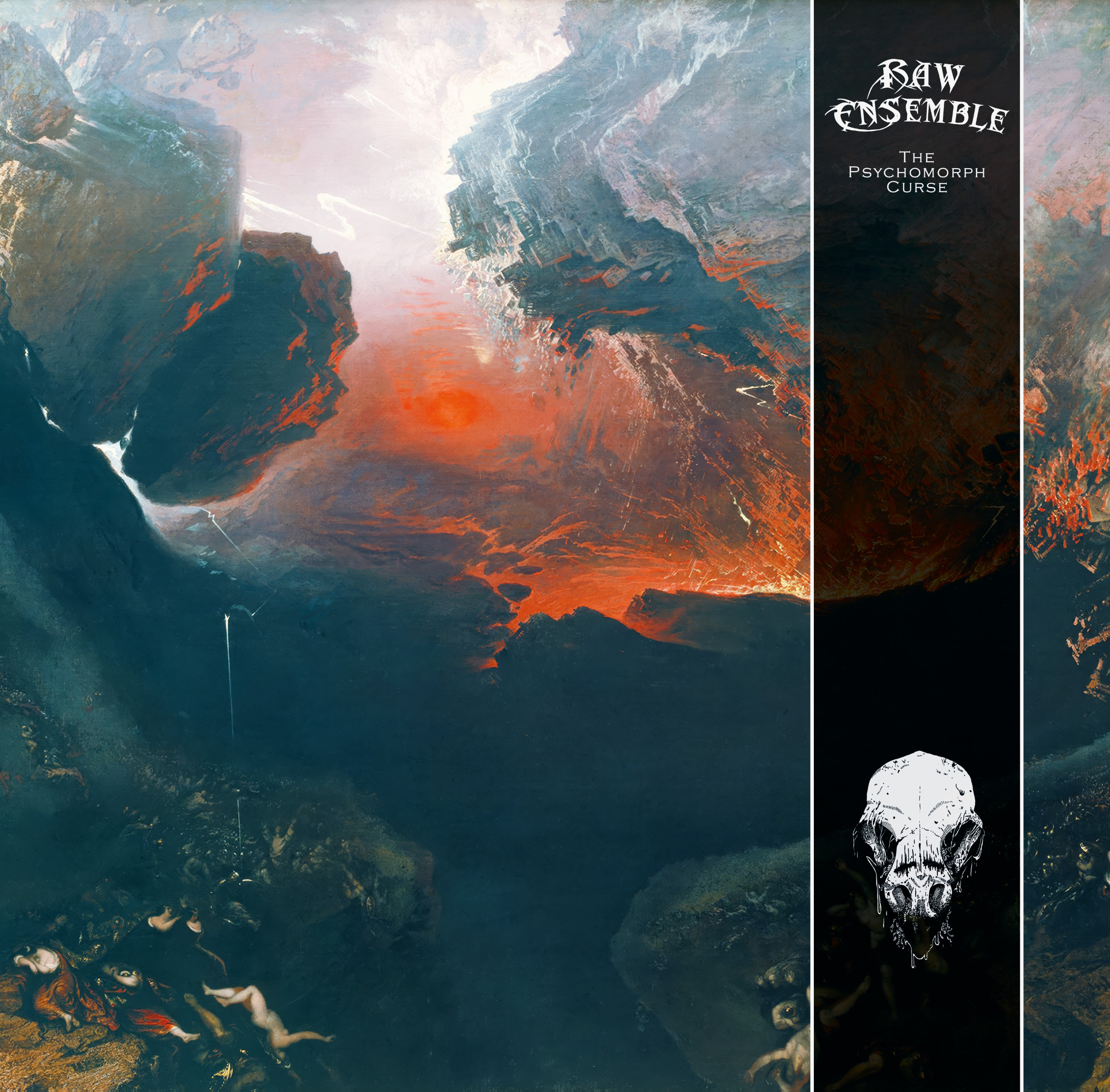 Cover artwork for RAW ENSEMBLE's album The Psychomorph Curse